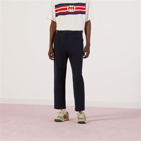 pantalone elegante sabbia gucci|gucci jeans net a porter.